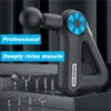 Electric Triangular Fascia Gun With 9-Level Muscle Vibration Relaxation Massage, Convenient Massage Gun With 9 Massage Heads